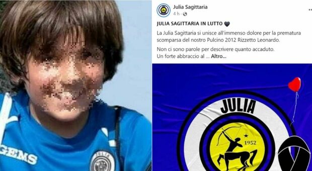 Leonardo Rizzetto, Concordia Sagittaria in lutto per il figlio dell'ex-calciatore Giorgio: aveva solo 9 anni