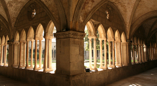 Rettorato di S.Maria in Gradi: chiostro medievale