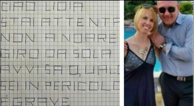 Vicenza femminicidi, «Stai attenta»: chi ha scritto il biglietto a Lidia? Il compagno: «Era una trappola del killer»