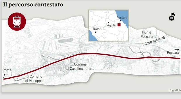 Ferrovia Roma-Pescara, la sfida dell Abruzzo: decidiamo noi il percorso
