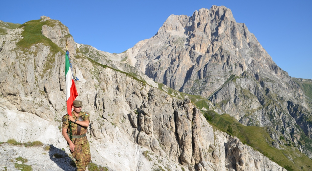 Arrivano gli alpini sul Gran Sasso: sanificazione e ripristino dei sentieri