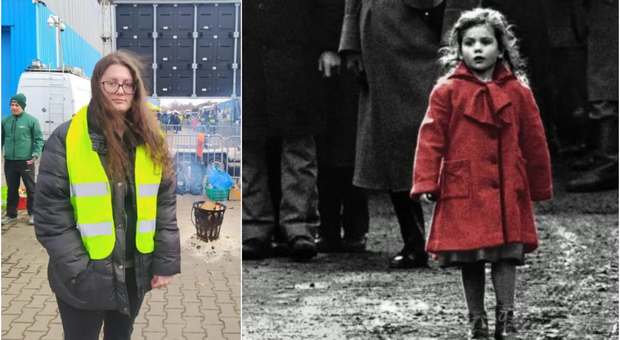 "Schindler's List", La bambina col cappotto rosso simbolo del film sull'olocausto ora aiuta i profughi ucraini in Polonia