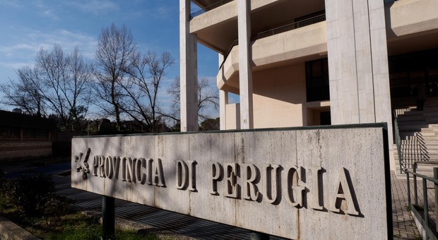 La sede della provincia di Perugia in via Palermo