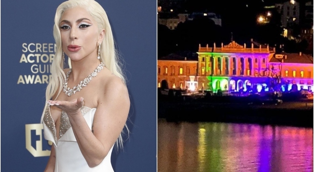 Lady Gaga a Como per il concerto al matrimonio del miliardario Alan Howard a Villa Olmo