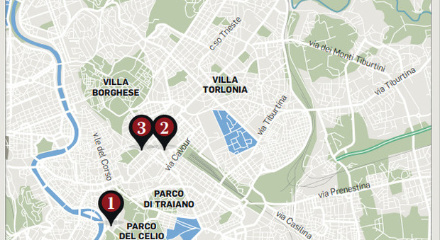 Roma, martedì 8 febbraio quattro cortei: giorno nero per il traffico. La mappa