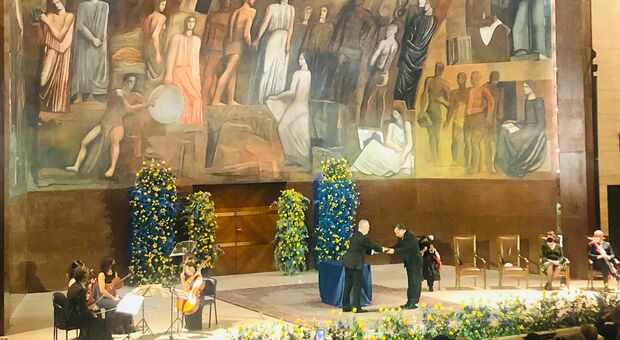 Giorgio Parisi riceve il premio Nobel per la Fisica: la cerimonia alla Sapienza di Roma