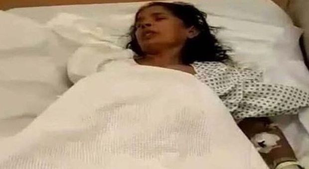 Kasthuri Munirathinam ricoverata in un ospedale di Riad