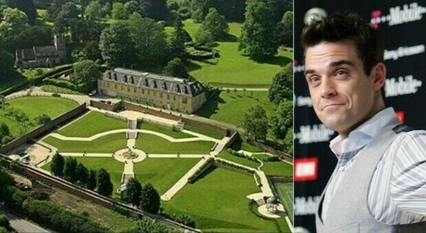 Robbie Williams, «i fantasmi nelle stanze»: la star inglese rivende la tenuta di campagna