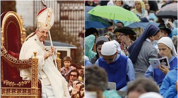 Papa Luciani proclamato beato, applauso della folla alla cerimonia a San Pietro