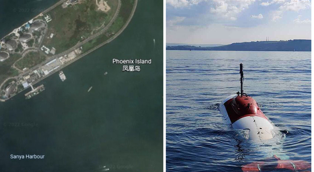 Gli Stati Uniti fotografano dal satellite i nuovi sottomarini spia modello "XLUUV" della marina cinese