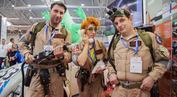 L'associazione I Love Ghostbusters al Maker Faire 2019 (Ag. Toiati/foto Andrea Fracassi)
