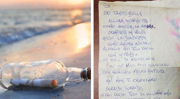 Alle Cinque Terre un messaggio d'amore in una bottiglia: aiutateci a trovare Pina