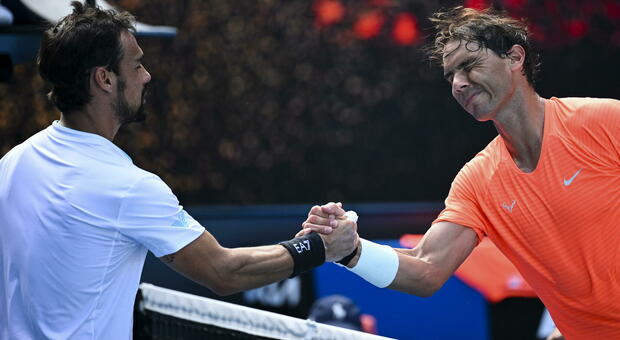 Australian Open, addio azzurri: Fognini eliminato da Nadal, Berrettini si ritira