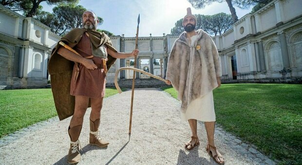 rievocazione storica al Museo Etrusco di Villa Giulia (foto FRACASSI/TOIATI)