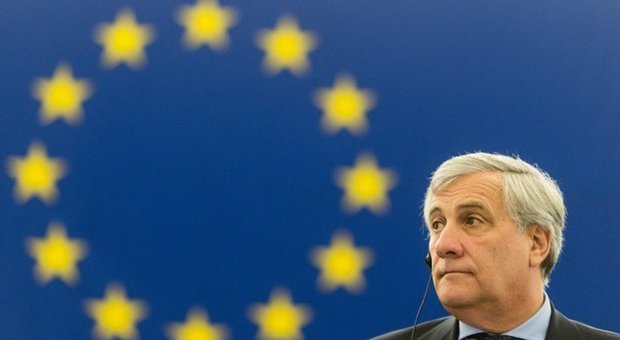 Il presidente dell'Europarlamento, Antonio Tajani