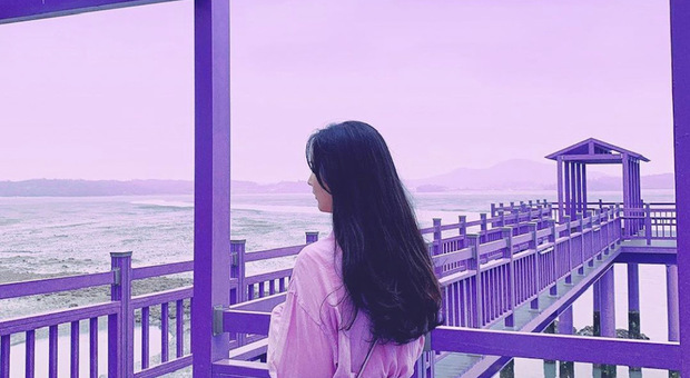 Foto Instagram della "Purple island" (profilo di @havehalalwilltravel)