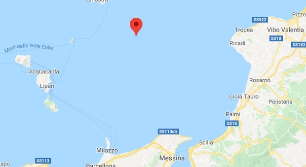 Terremoto, scossa largo delle isole Eolie: avvertito anche a Messina e Reggio Calabria