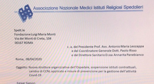 «L'Idi ci ha decurtato gli stipendi», la denuncia dei medici dell'ospedale controllato dal Vaticano