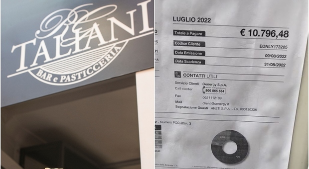 Roma, va al bar Taliani per un caffè ma trova chiuso: 10mila euro per le bollette