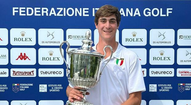 Golf, ai campionati internazionali di Torino trionfa l'azzurro Filippo Ponzano