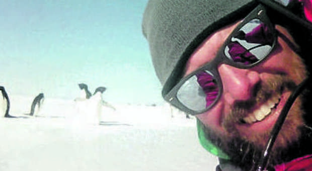 Armando Macali in Antartide
