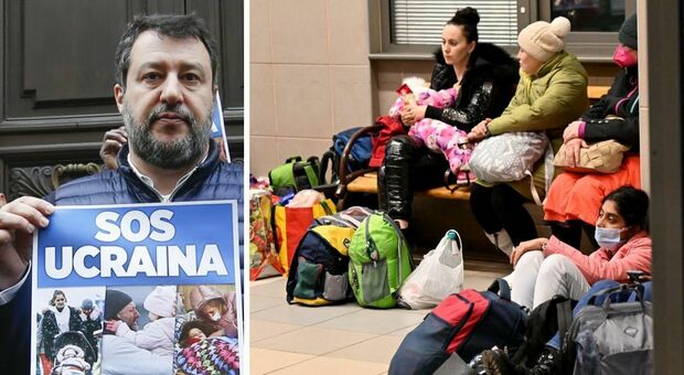 Salvini vola al confine tra Polonia e Ucraina. La missione: dimenticare Putin e accogliere i profughi (per riacciuffare FdI nei sondaggi)
