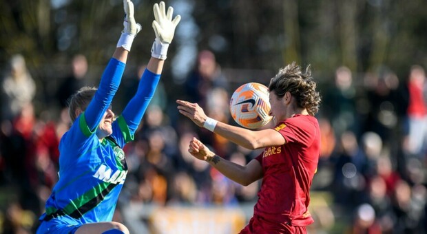 La Roma asfalta il Sassuolo 5-0: giallorosse ancora a +5 sulla Juventus