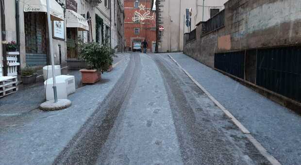 Neve a Rieti (foto d'Archivio)