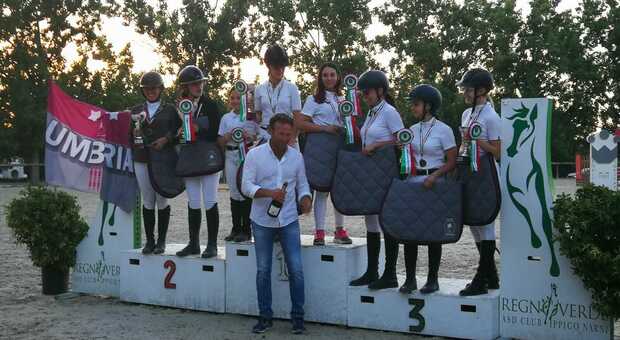 Rieti, giovani amazzoni reatine protagoniste all'Arezzo Equestrians Center
