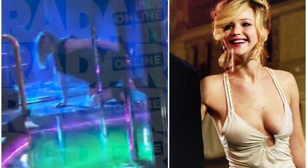 Jennifer Lawrence, ballo proibito nello strip-club: «Mi sono divertita»