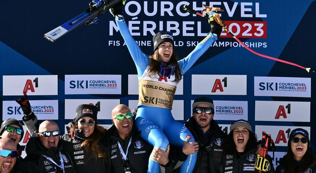 Sci alpino, medaglia storica per Marta Bassino: è campionessa del Mondo in SuperG