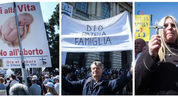 Verona, al via il corteo pro-famiglie: 10 mila persone in piazza