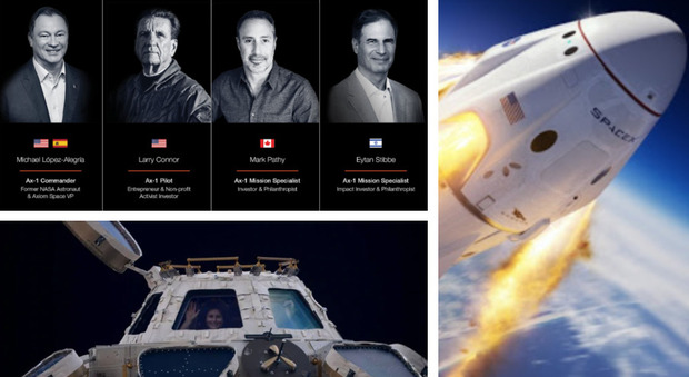 Turismo spaziale, ecco i primi milionari in orbita sulla stazione internazionale grazie a SpaceX di Elon Musk