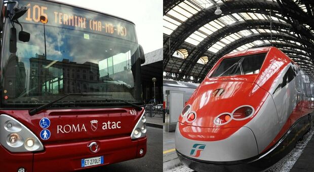 Sciopero trasporti 8 marzo, a Roma bus e metro nelle fasce garantite. Frecciarossa e Intercity regolari