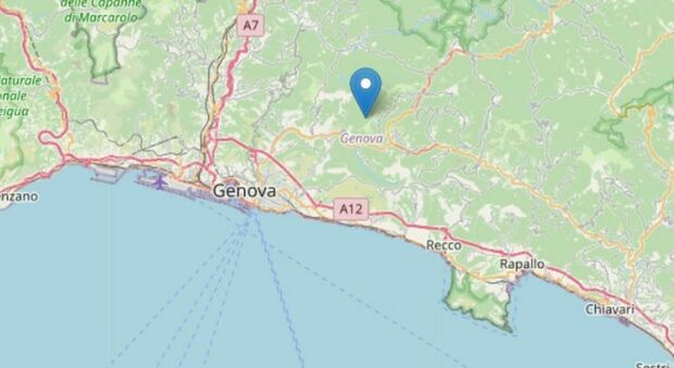 Terremoto a Genova, scossa magnitudo tra 3.3 e 3.8 poco prima di mezzanotte