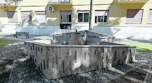 Cassino, le fontane delle piazze restano a secco nella città dell'acqua