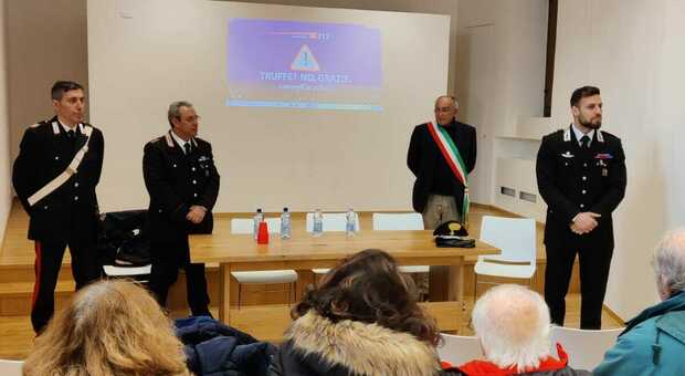Prevenire le truffe. I Carabinieri di Orvieto incontrano gli anziani dell'Orvietano