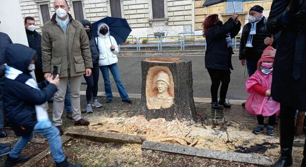 Lazio, omaggio al fondatore Bigiarelli in piazza della Libertà per i 122 anni del club