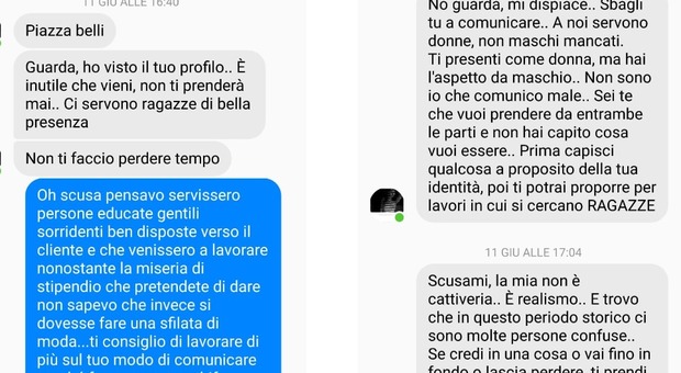 Roma, giovane lesbica rifiutata al colloquio di lavoro: «A noi servono donne, non maschi mancati»