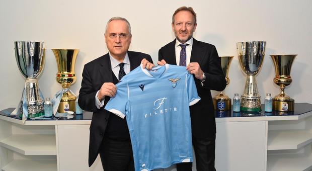 Lazio, Filette Water nuovo sponsor della squadra femminile. Lotito: «Tutelo salute delle calciatrici»