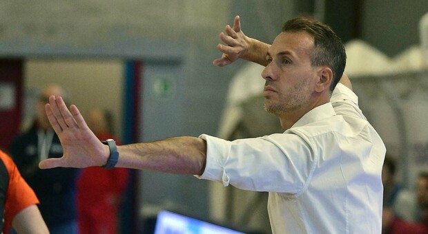 Il coach Gabriele Ceccarelli