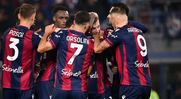 Bologna show contro un Sassuolo irriconoscibile: al Dall'Ara è 3-0 con Aebischer, Arnautovic e Ferguson