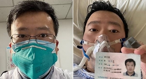 Coronavirus, contagiato anche il medico che scoprì la malattia a Wuhan e non fu creduto