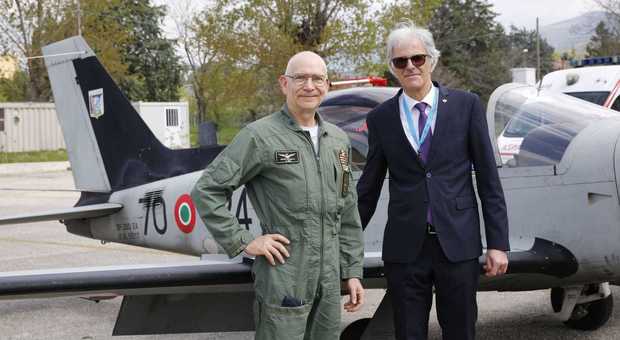 Foligno, il Capo di Stato Maggiore dell'Aeronautica Militare, generale di squadra aerea Alberto Rosso, visita la Oma a Foligno