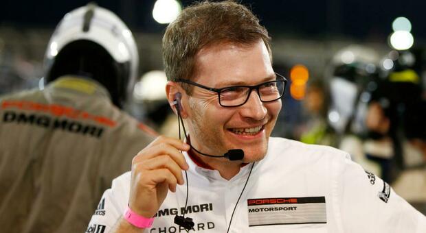 Mattias Seidl quando era team principal della Porsche nell'Endurance