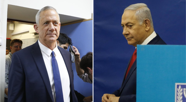 Israele, exit poll: testa a testa Netanyahu-Gantz