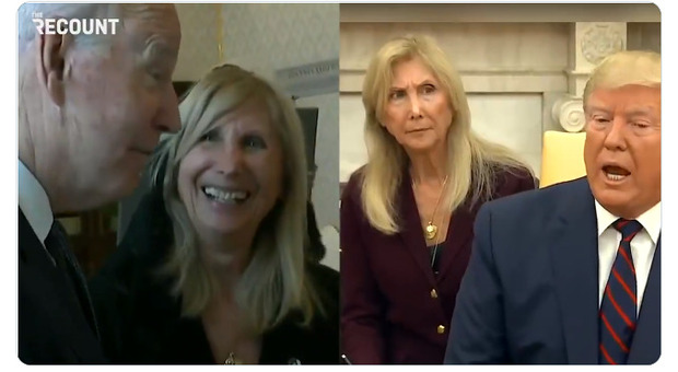 Biden dal Papa, la faccia dell'interprete diventa virale: il confronto con l'espressione (sconcertata) con Trump