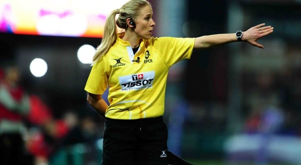 Arbitro donna per Benetton-Glasgow, è stata n° 1 al mondo