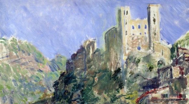 Claude Monet torna in Riviera con tre opere esposte a Bordighera e Dolceacqua dove furono dipinte