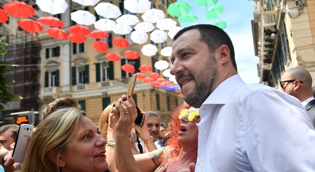 Migranti, Salvini: «Se noi andassimo a Ventimiglia i cinici sarebbero dall'altra parte della frontiera»